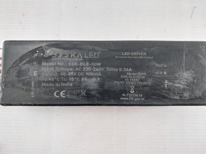 Syska Led Ssk-ble-60W Constant Current Led Driver Ac220-240V 50Hz