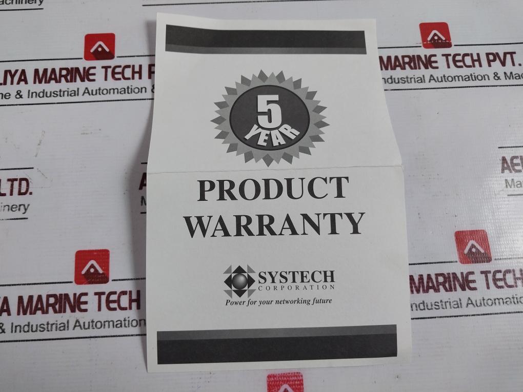 Systech Corporation Nds-5016 Network Device Server Revision B