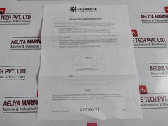 Systech Corporation Nds-5016 Network Device Server Revision B