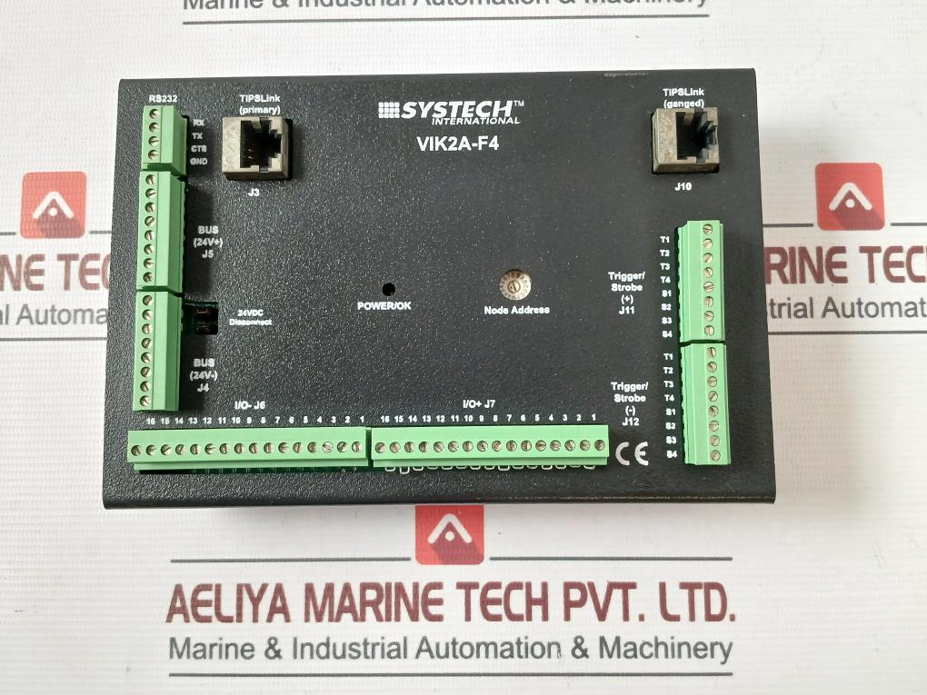 Systech International Vik2A-f4 Strobe Flash Camera Controller Module 24Vdc