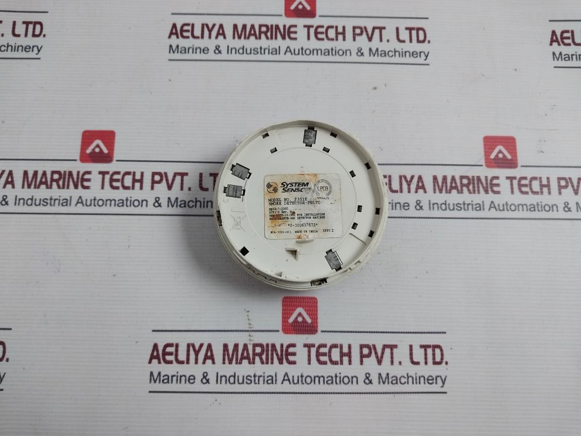 System Sensor 2351E Photoelectric Smoke Detector Rev A