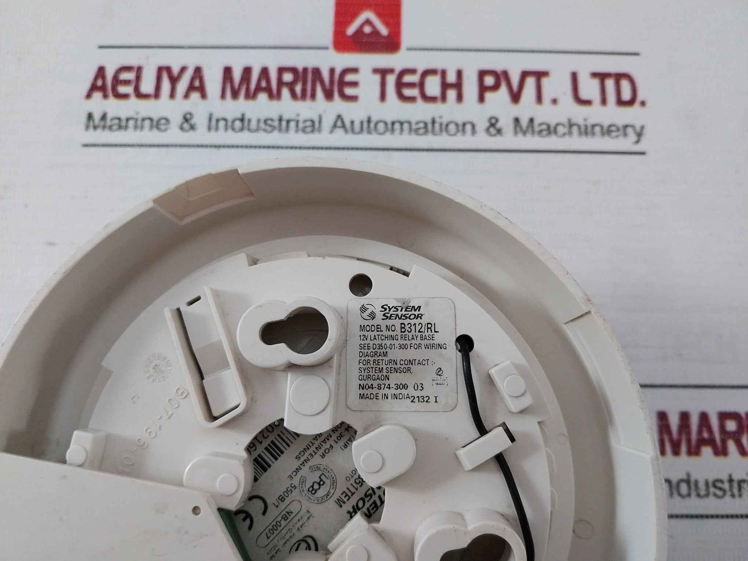 System Sensor 2351Tem Optical Smoke Detector N04-875-300 03