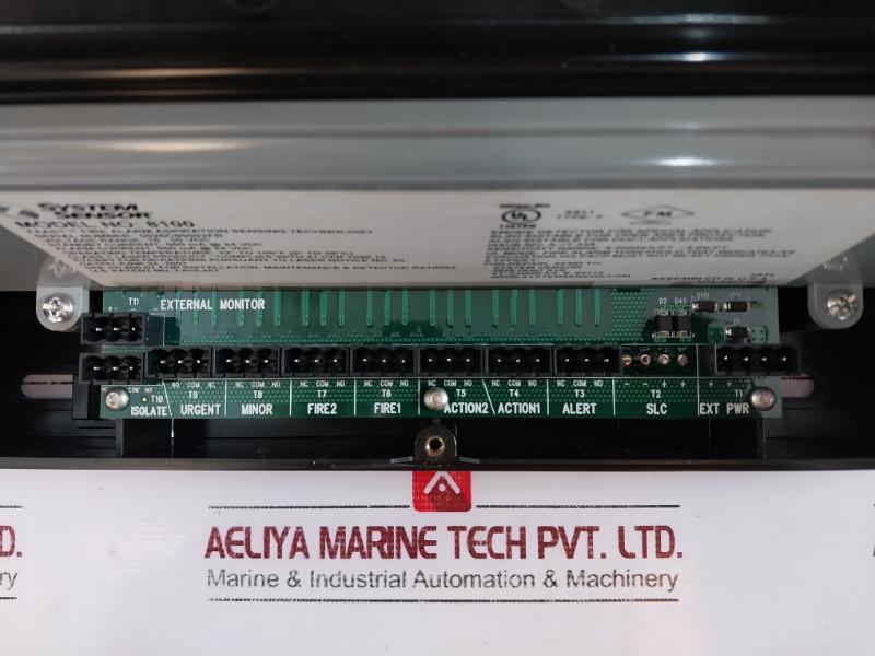 System Sensor 8100 Fire Alarm Aspiration Sensing External Monitor 18-30 Vdc
