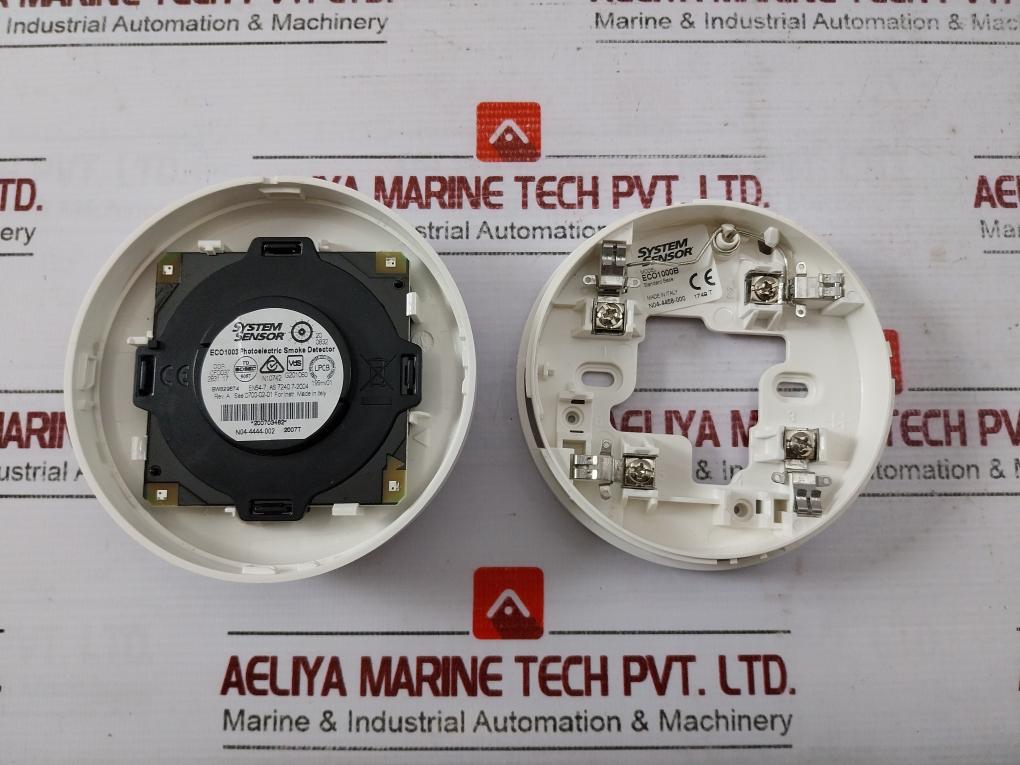 System Sensor Eco1003 Photoelectric Smoke Detector En54-7 Rev A 1749 T