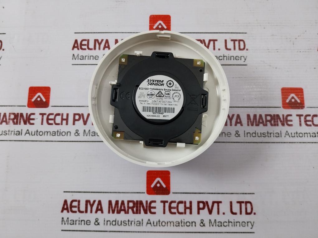 System Sensor Eco1003 Photoelectric Smoke Detector En54-7 Rev A 1749 T