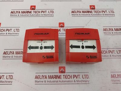 System Sensor Ipr-pro/Mcp3A-r000Sf-s214-01 Manual Call Point Mcp3 Ip535-8