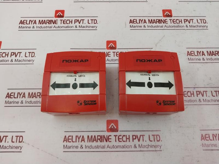 System Sensor Ipr-pro/Mcp3A-r000Sf-s214-01 Manual Call Point Mcp3 Ip535-8