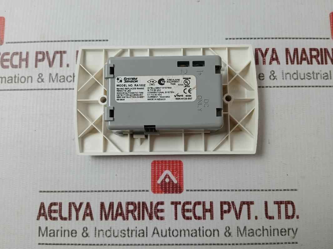 System Sensor Ra100z Remote Annunciator
