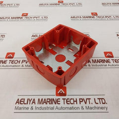 System Sensor Sbbr Wall-mount Surface-mount Back Box, Red