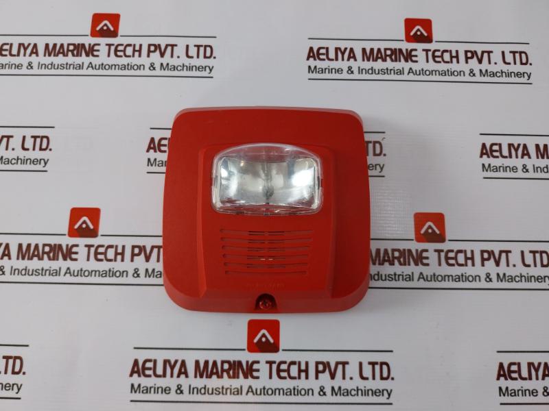 System Sensor Sys-hs Audible And Visual Wall-mount Horn Strobe Fire Alarm 24 Dc