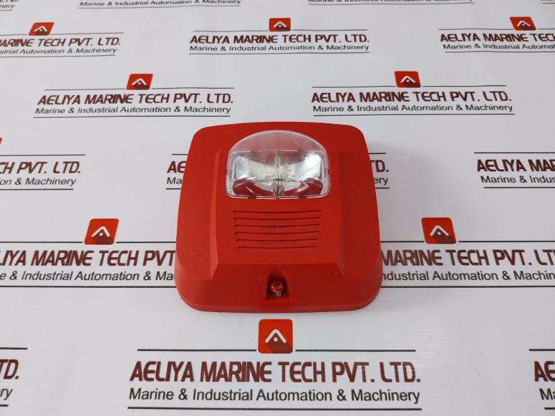 System Sensor Sys-hs Audible And Visual Wall-mount Horn Strobe Fire Alarm 24 Dc