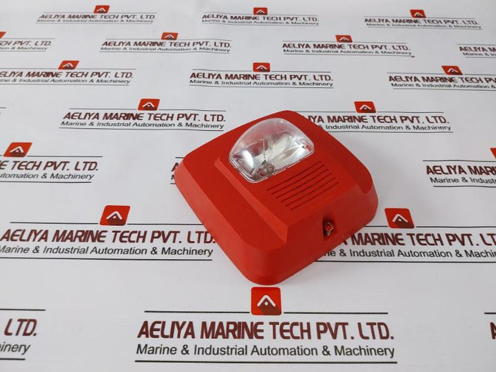 System Sensor Sys-hs Audible And Visual Wall-mount Horn Strobe Fire Alarm 24 Dc