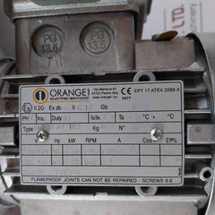 Systemair Ex 180A-4 Centrifugal Explosion Proof Fan 230V 3-50Hz 248W 1416Rpm