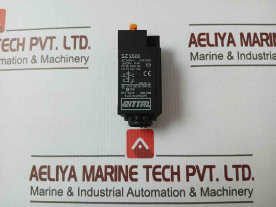 Rittal Sz 2586 Door Operated Switch Ac-15 230v 6a Dc-13 24v 10a