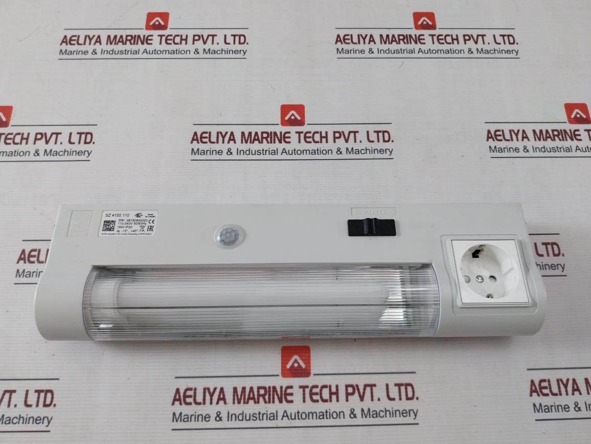 Sz 4155.110 Universal Light With Integral Motion Detector 18W 110-240V