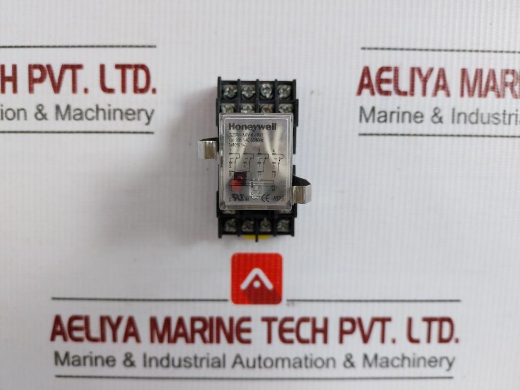 Szr-my4-n1 Szx-smf-14N Relay With Socket Base Assembly 200V Ac 50/60Hz Honeywell
