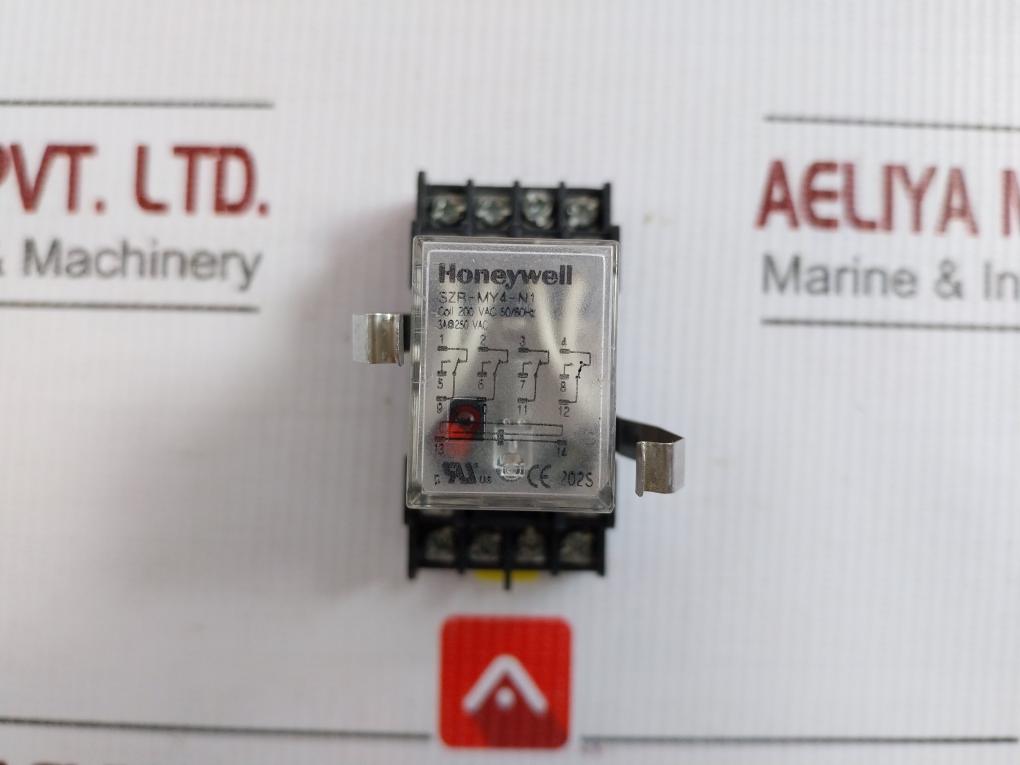 Szr-my4-n1 Szx-smf-14N Relay With Socket Base Assembly 200V Ac 50/60Hz Honeywell