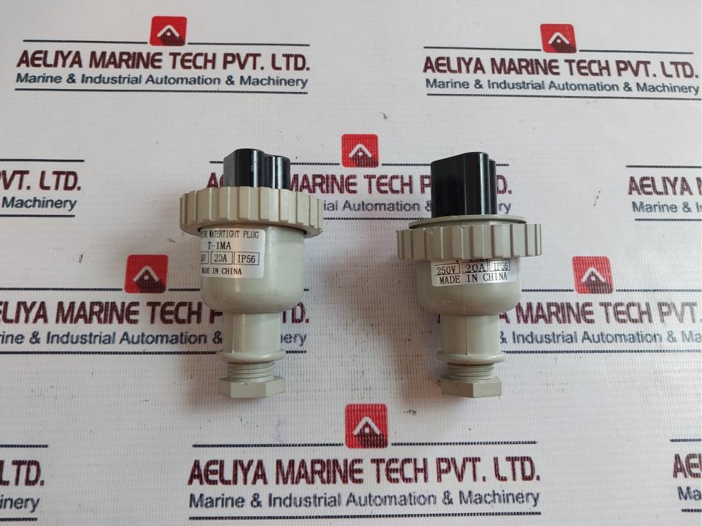 T-1Ma Marine Watertight Plug 20A 250V Ip56