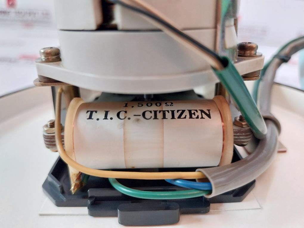 T.I.C.-citizen S-175 Slave Clock Sh-12 Ptm-24Bgl Ccw 24Vdc 20Vac Timing Motor