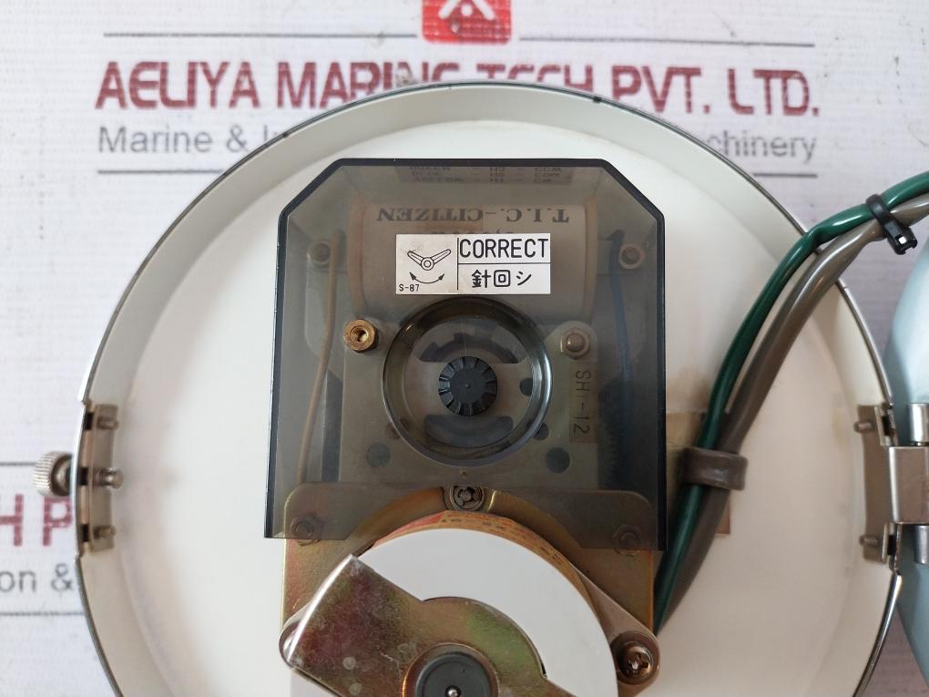 T.I.C.-citizen S-175 Slave Clock Sh-12 Ptm-24Bgl Ccw 24Vdc 20Vac Timing Motor