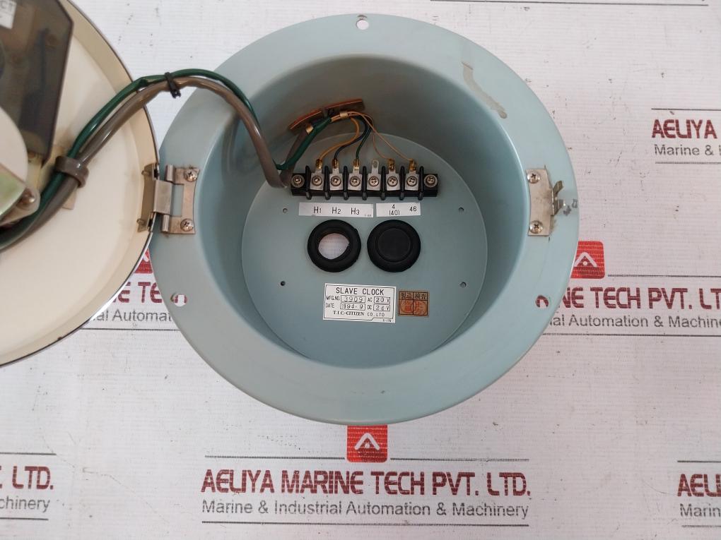 T.I.C.-citizen S-175 Slave Clock Sh-12 Ptm-24Bgl Ccw 24Vdc 20Vac Timing Motor