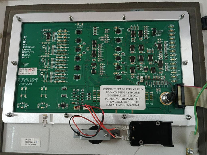 T1204A1 508.023.002 Emergency Alarm Control Panel 110V Ac 50/60 Hz Tyco Marine