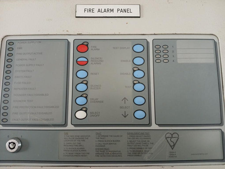 T1204A1 508.023.002 Emergency Alarm Control Panel 110V Ac 50/60 Hz Tyco Marine