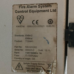 T1204A1 508.023.002 Emergency Alarm Control Panel 110V Ac 50/60 Hz Tyco Marine