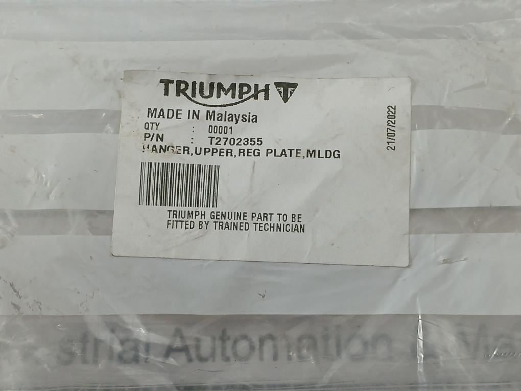 T2702355-Upper-Reg-Plate-Hanger-Triumph-208065-7