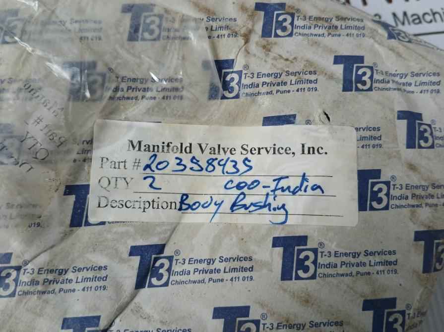 T3 Energy 20358435 Body Bushing