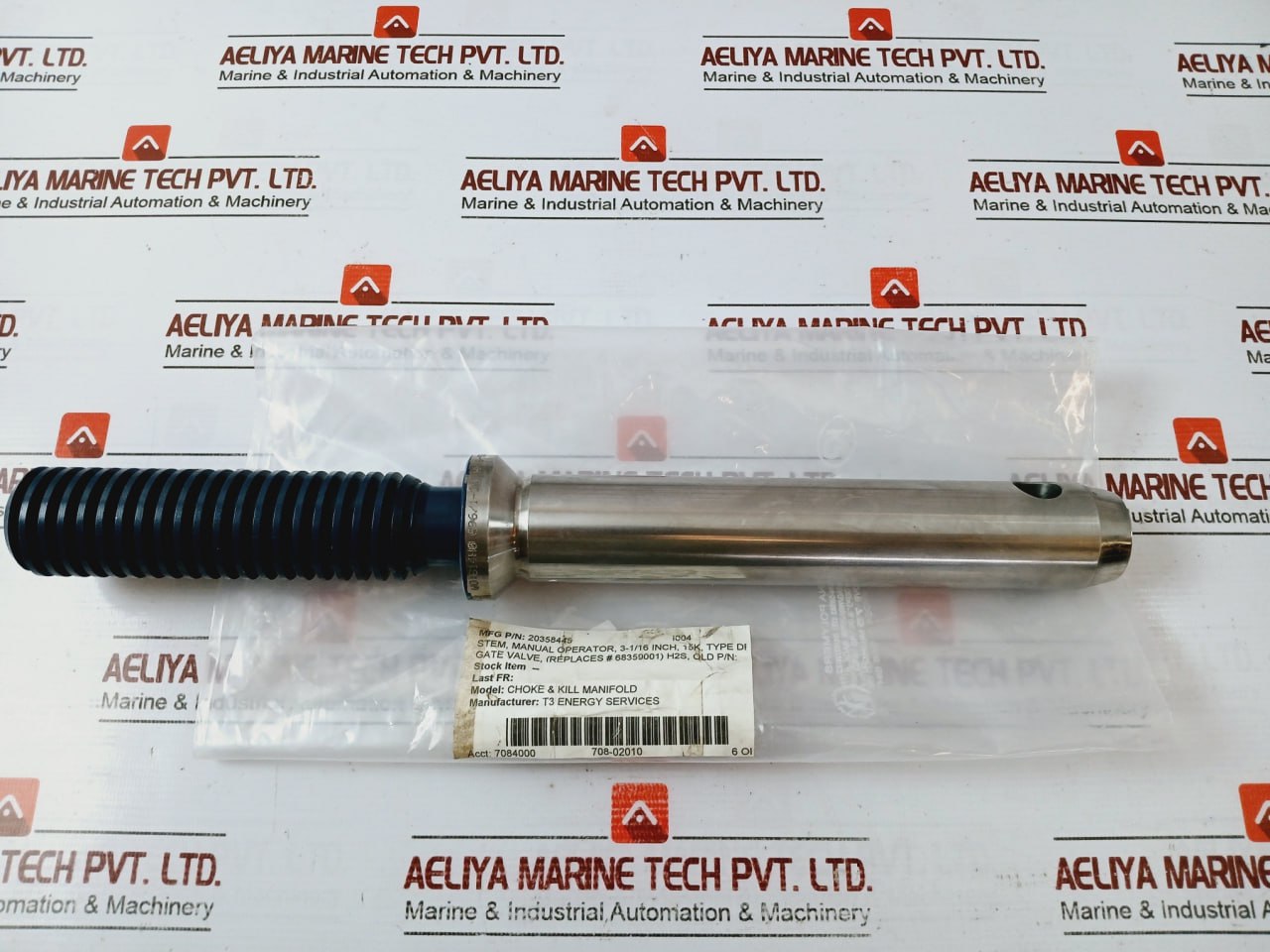 T3 Energy 20378610 Stem Gate Valve Manual Operator 20358445 3-1/16 Inch 15K