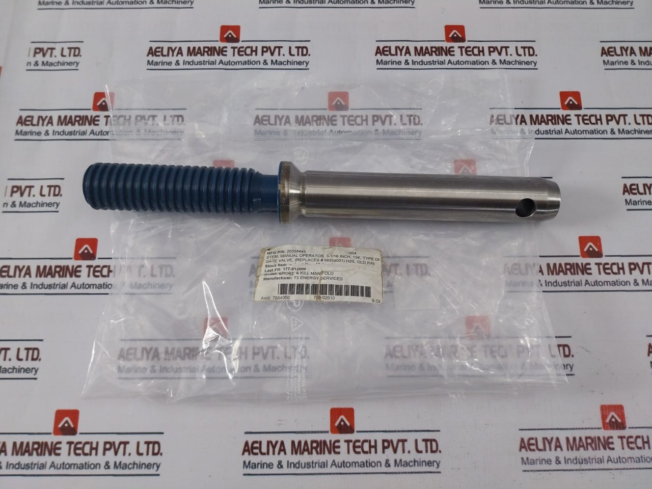 T3 Energy 20378610 Stem Gate Valve Manual Operator 3-1/16 Inch 15K