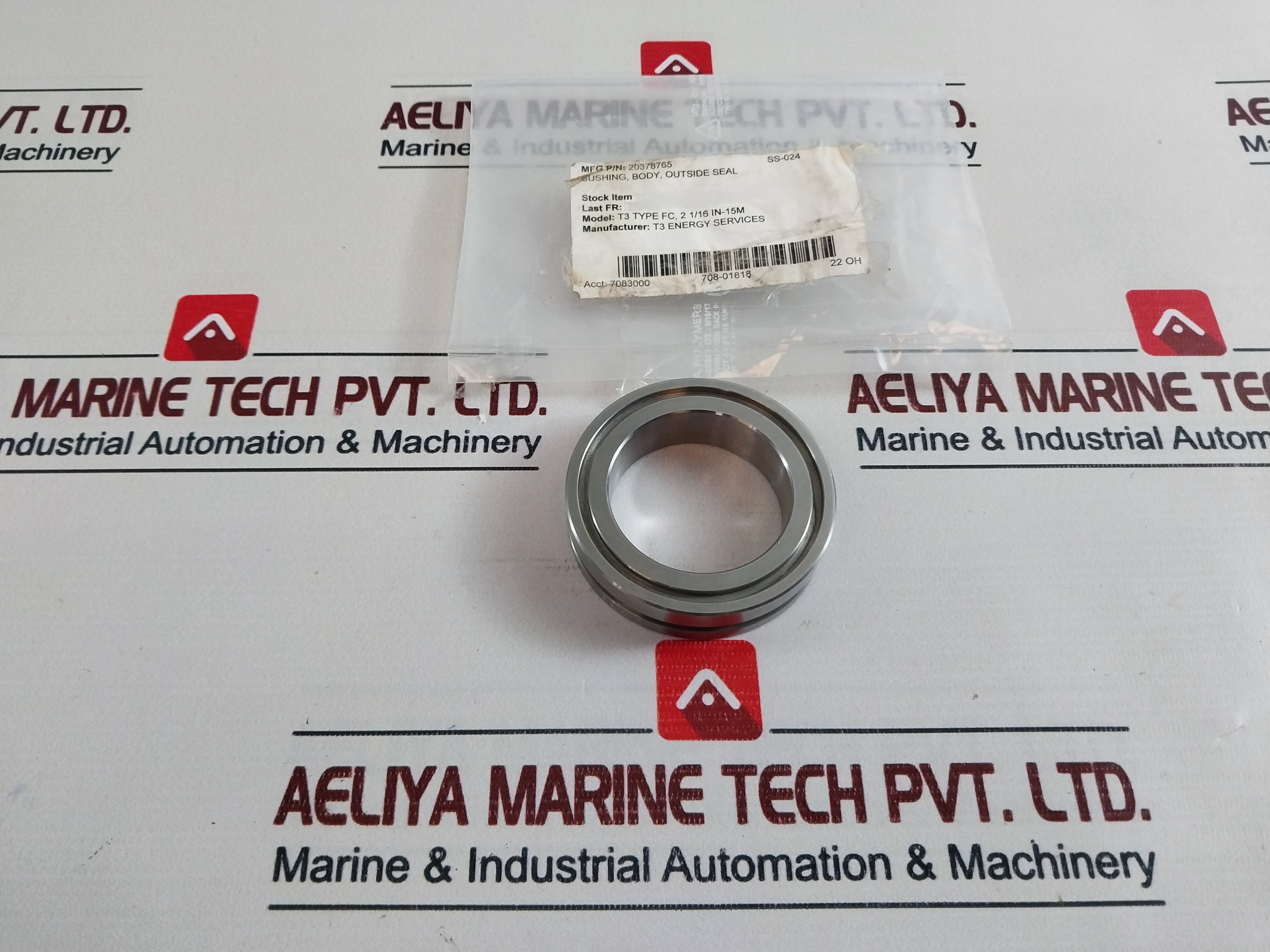 T3 Energy 20378765 Body Bushing Outside Seal T3 Type Fc
