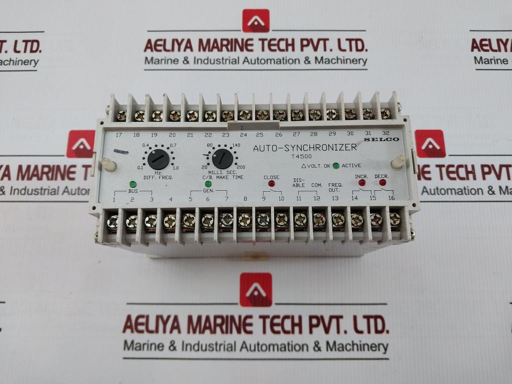 T4500-00 Selco Auto-synchronizer 440V