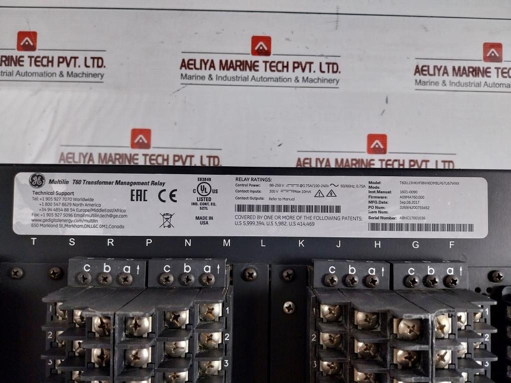 T60Uj3Hkhf8Nh6Dm8Lp67U67Wxx Transformer Protection System Brand Ge Multilin T60