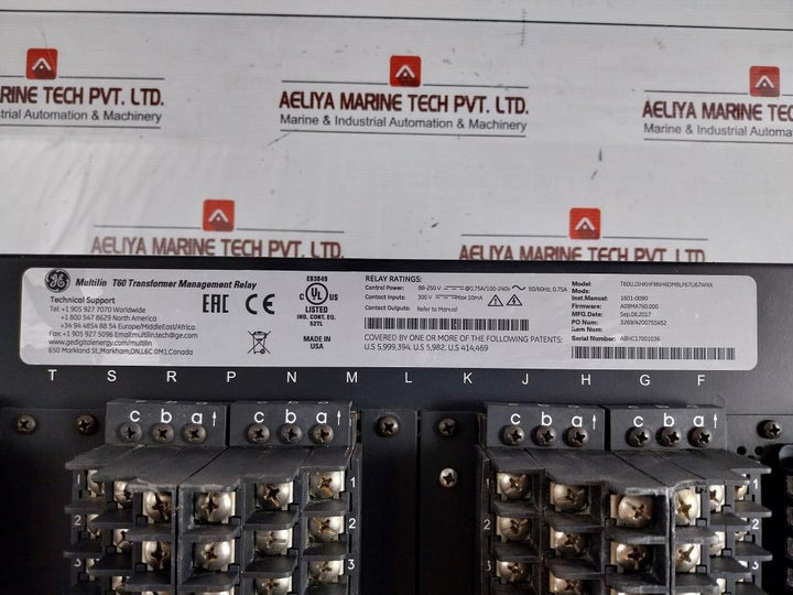 T60Uj3Hkhf8Nh6Dm8Lp67U67Wxx Transformer Protection System Brand Ge Multilin T60