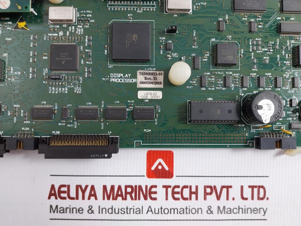 T65800811-10 Display Processor Printed Circuit Board Sperry Marine