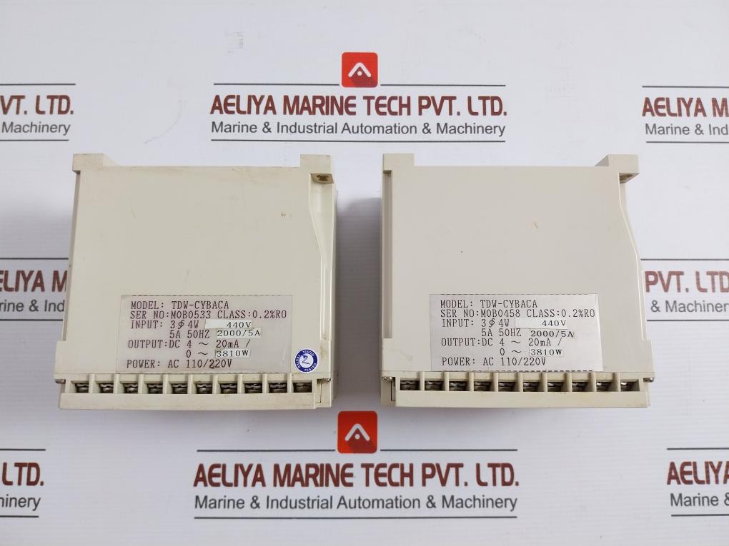 TDW-CYBACA-Watt-Transducer-440V-4W-50Hz-By-Ac&M-210318-9