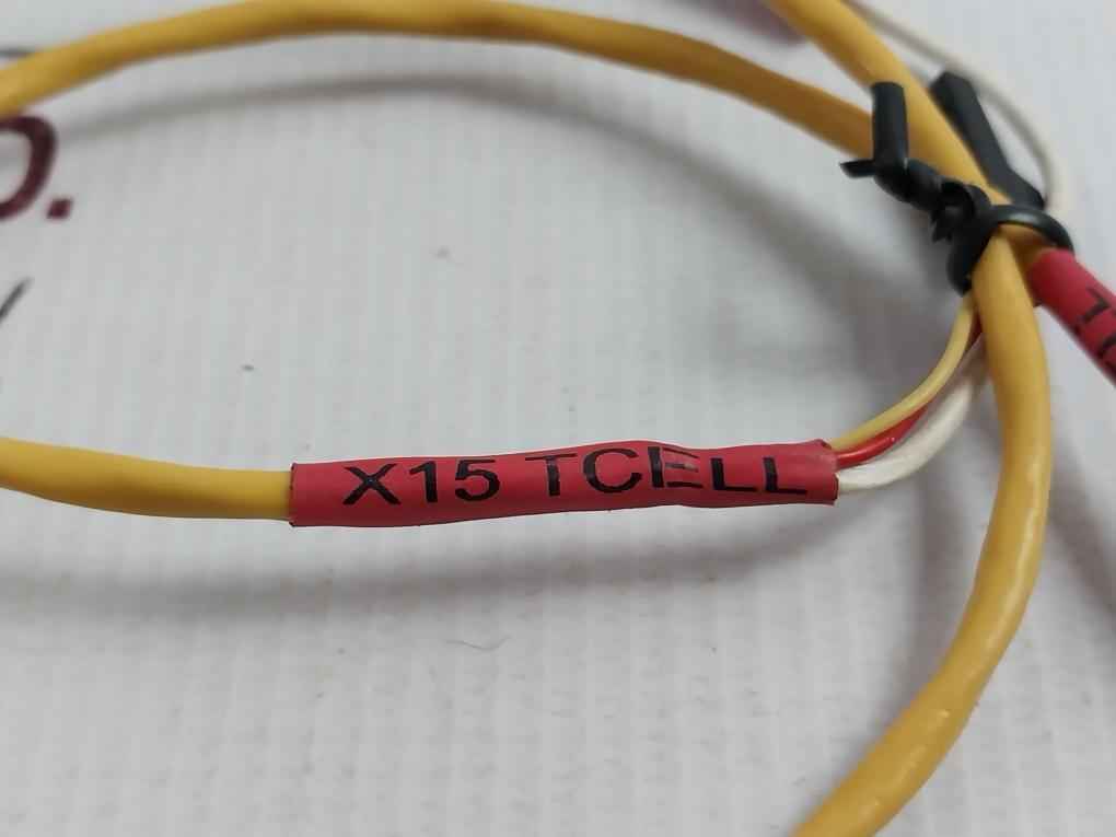 TE RR000C7028 X15 TCELL Temperature Sensor Probe Cable Assembly