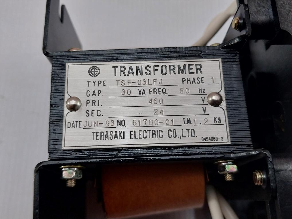 TSE-03LFJ-1-Phase-Transformer-460v-60hz-30va-Terasaki-Electric-209842-8