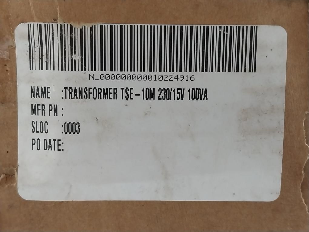 TSE-10M-Power-Transformer-230V-15V-100Va-60Hz-Terasaki-Electric-209872-12