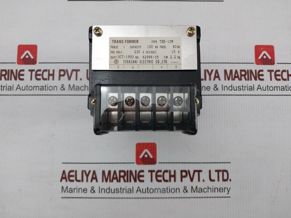 TSE-10M-Power-Transformer-230V-15V-100Va-60Hz-Terasaki-Electric-209872-2