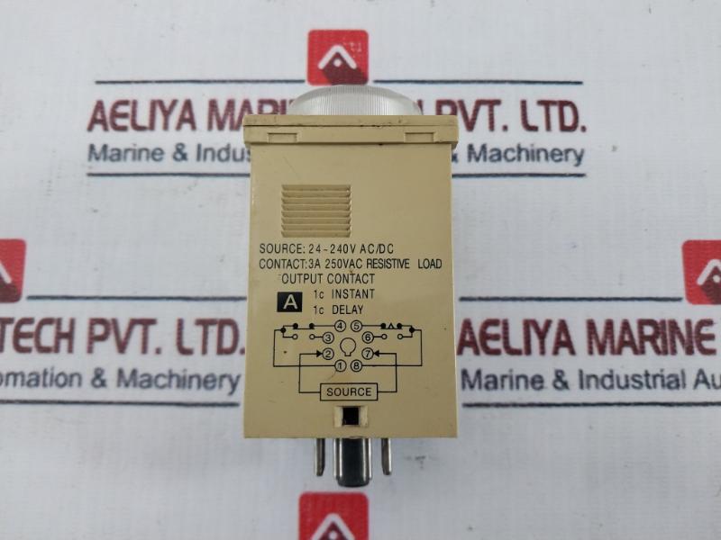 T&C Tm48S Multi Range Timer 0-3 24-240V Ac/Dc