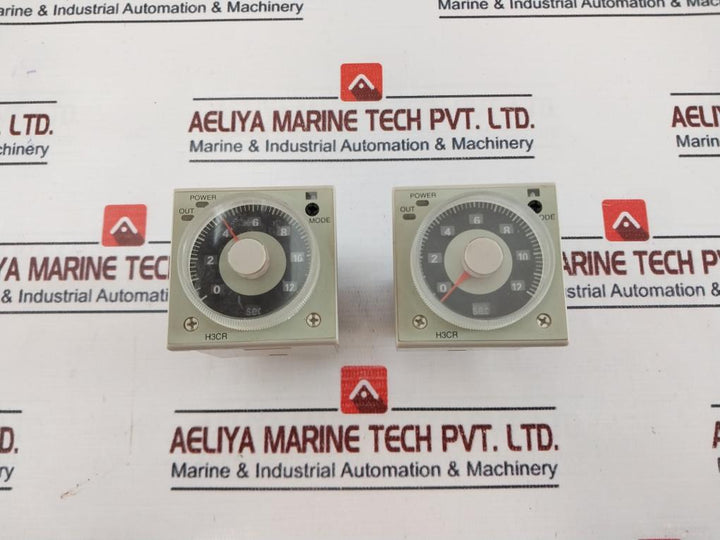 Lot of 3X T&B H3CR-A Timer Relay 5A 250VAC 50/60HZ