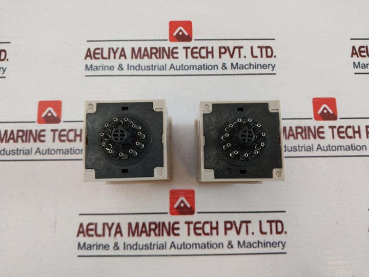 Lot of 3X T&B H3CR-A Timer Relay 5A 250VAC 50/60HZ