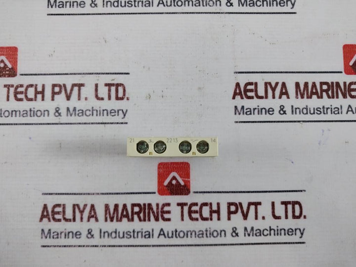 T&b Gvae11 Plug In Auxiliary Contact Block Front Mounted Na + Nc