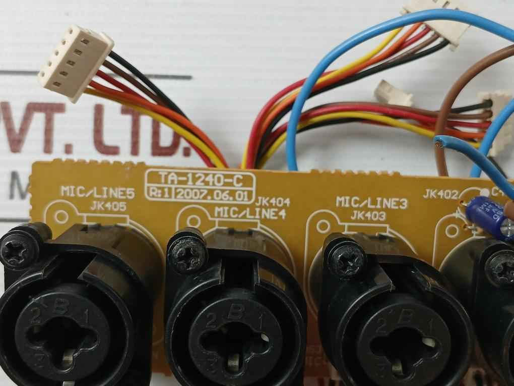 Ta-1240-c Audio Input Pcb Assembly