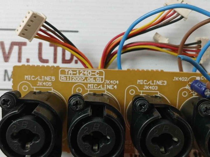 Ta-1240-c Audio Input Pcb Assembly