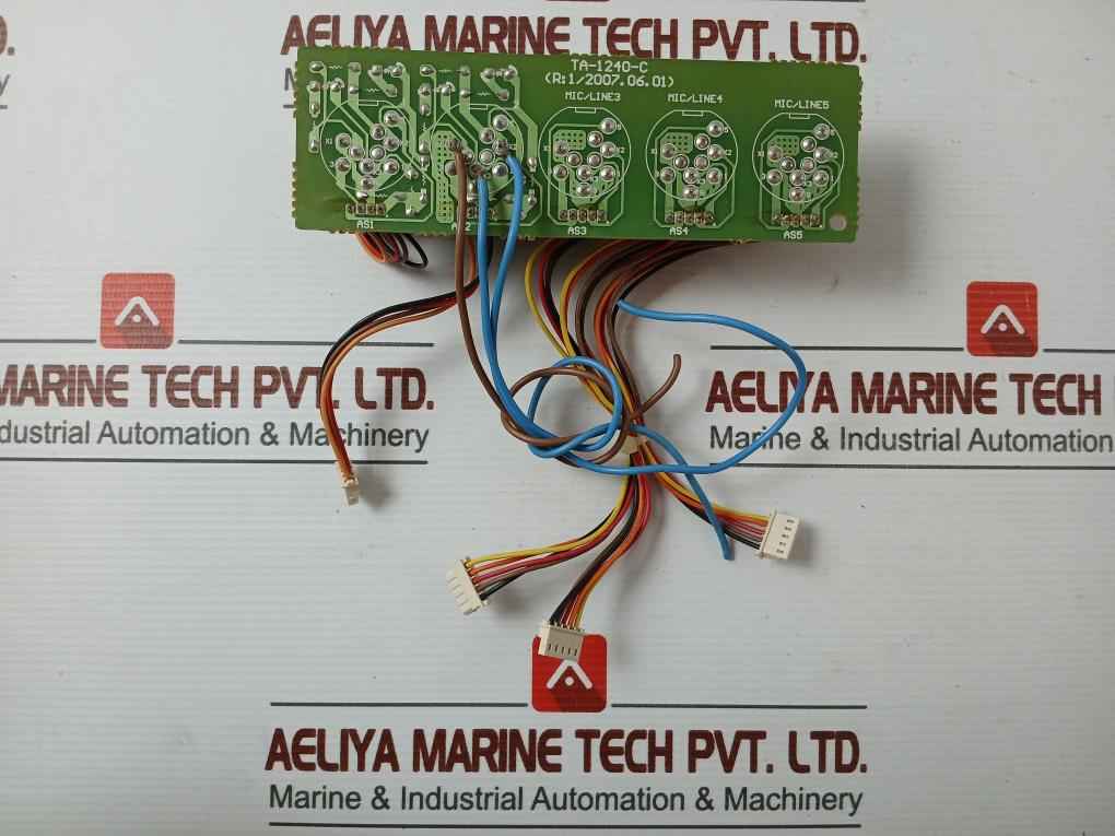 Ta-1240-c Audio Input Pcb Assembly