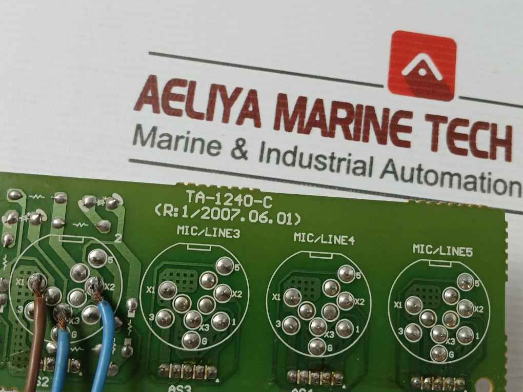 Ta-1240-c Audio Input Pcb Assembly